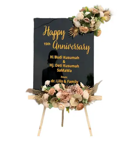 Papan Bunga Akrilik cineam